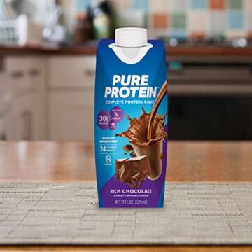 Pure Protein Chocolate Shake 30g, Keto-Friendly & Nutritious