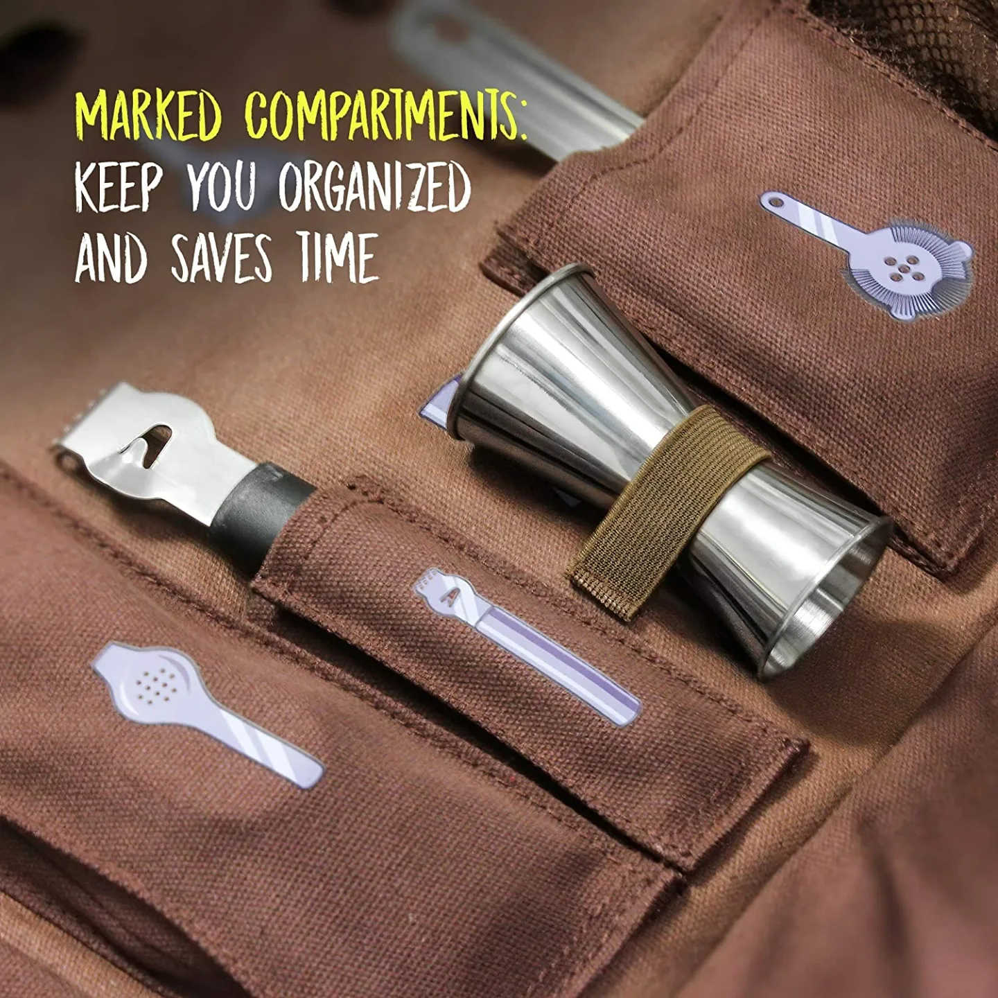 Professional Travel Bartender Kit with Bag