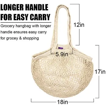 Qinline Reusable Produce Bags Sustainable Food Storage Bags