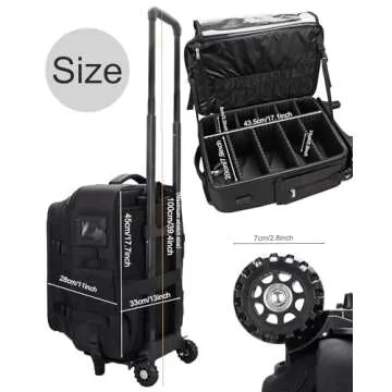 Relavel Barber Travel Backpack for Hair & Makeup Artists