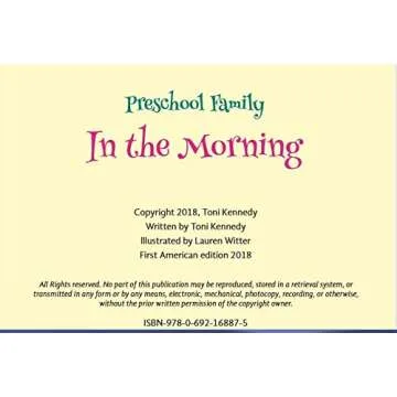 In The Morning - Children’s Picture Book for Preschoolers