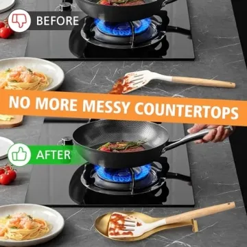 VanlonPro Gold Stainless Steel Spoon Rest Holder Dishwasher Safe