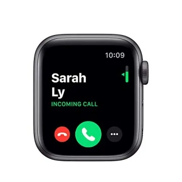 Renewed Apple Watch Series 5 GPS 40MM Space Gray Black Band