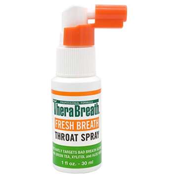 TheraBreath Fresh Breath Throat Spray, Green Tea, 1 oz