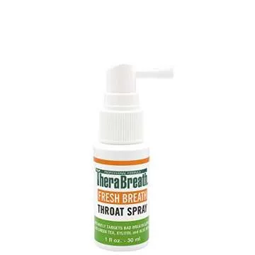 TheraBreath Fresh Breath Throat Spray, Green Tea, 1 oz