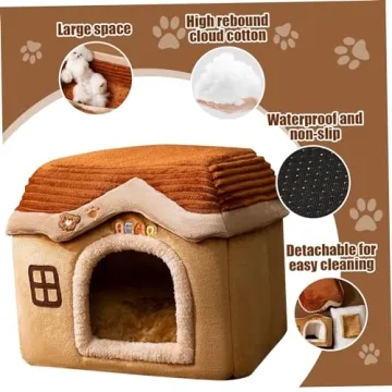 Cozy NewGtuizi Dog House for Small to Medium Dogs