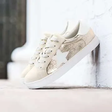 Stylish PARTY Women's Star Sneakers for Everyday Comfort