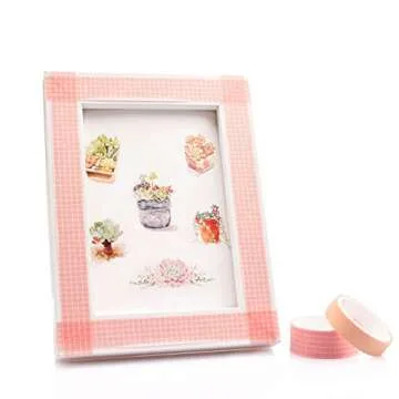 DAPUTOU 8 Rolls Washi Tape Set for Creative Crafts