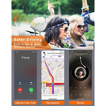 Bluetooth Receiver for Car Audio - 16H Battery Life