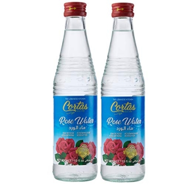 Cortas Premium Rose Water 2-Pack - Culinary & Skincare Essential