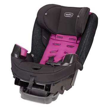 Evenflo Stratos 65 Convertible Car Seat, Pink Sunset