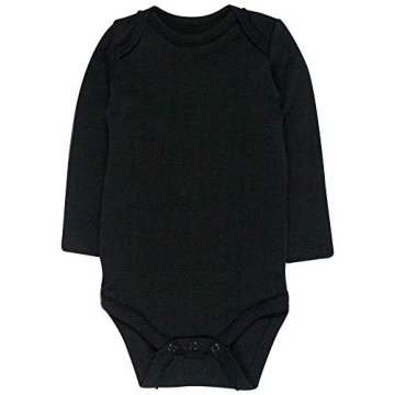 HonestBaby 5-Pack Organic Cotton Long Sleeve Bodysuits