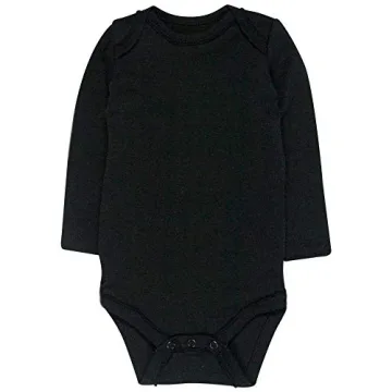 HonestBaby 5-Pack Organic Cotton Long Sleeve Bodysuits