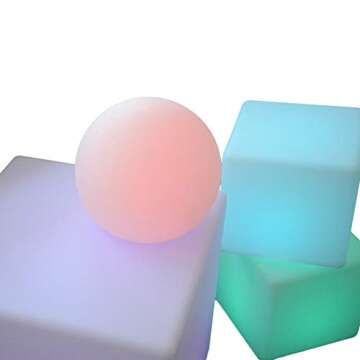Fun and Function LimeLite LED Cube Lamp for Kids