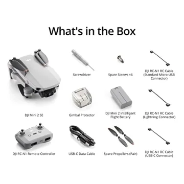 DJI Mini 2 SE Mini Drone with 10km Transmission