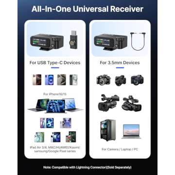 BOYA BOYAMIC 2 Wireless Microphones with AI Noise Cancellation