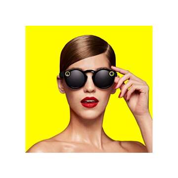 2016 Spectacles - Sunglasses for Snapchat (Black)