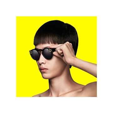 2016 Spectacles - Sunglasses for Snapchat (Black)