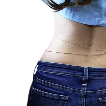 Sexy Simple Waist Chain Simple Bikini Belly Chains Summer Body Chain Beach Body Accessories Jewelry for Women