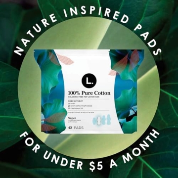 Organic Cotton Overnight Pads for Women - Ultra Thin & Comfort