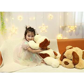 YESGIRL Weighted Plush Dog - Perfect Gift for Everyone