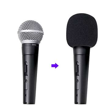 Professional Windscreen Pop Filter for SM58 Microphone