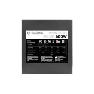 Thermaltake SMART 600W ATX Power Supply Efficient and Reliable