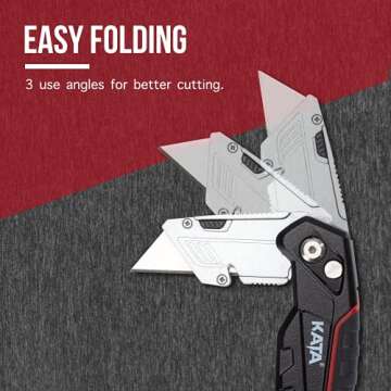 KATA Heavy Duty Utility Knife with Quick Change Blades