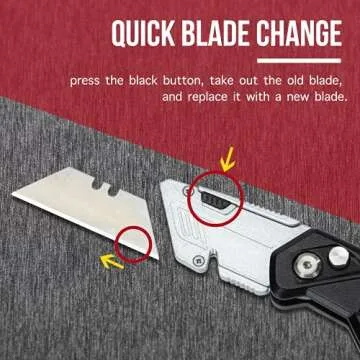 KATA Heavy Duty Utility Knife with Quick Change Blades