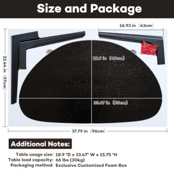 Stylish FIRMINANA Mango Oval Coffee Table for Small Spaces