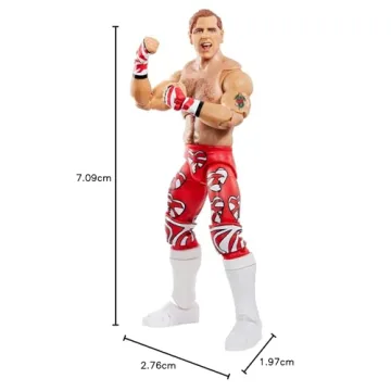 Mattel WWE Action Figures | WWE Shawn Michaels Ultimate Edition Fan TakeOver Collectible Figure with Accessories | Gifts for Kids and Collectors [Amazon Exclusive]