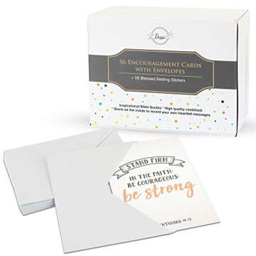 Dessie 56 Pack Inspirational Bible Verse Cards - Thoughtful Scripture & Reflection