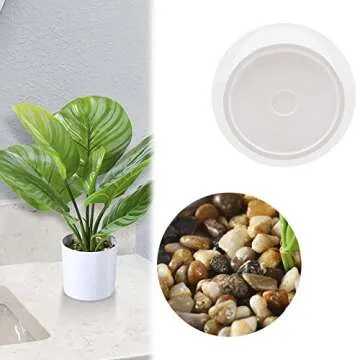 Kazeila Mini Potted Fake Plants Set for Home Office Decor