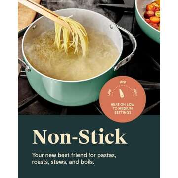 Caraway Nonstick Dutch Oven - Safe & Versatile Culinary Essential