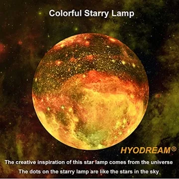Beautiful HYODREAM Moon Lamp Night Light for Kids