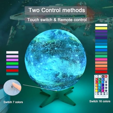 Beautiful HYODREAM Moon Lamp Night Light for Kids