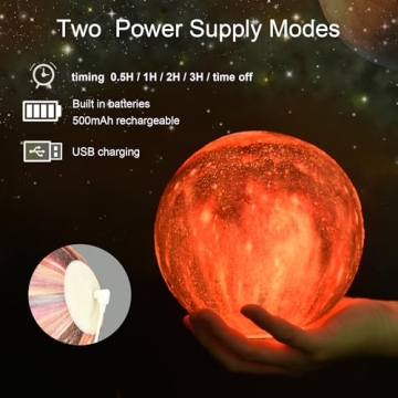 Beautiful HYODREAM Moon Lamp Night Light for Kids