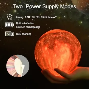 Beautiful HYODREAM Moon Lamp Night Light for Kids