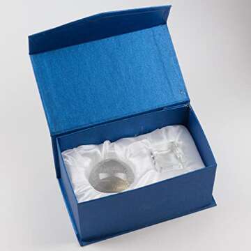 Cherry Tree Collection | Crystal Ball with Stand | K9 Optical Crystal Sphere | Photography, Decoration (50mm)