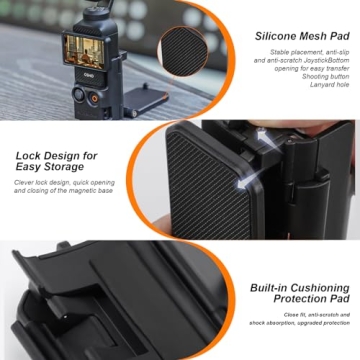 iEago Magnetic Mount Holder for DJI OSMO Pocket 3
