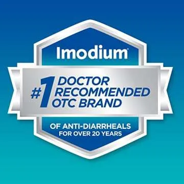 Imodium A-D Diarrhea Relief Caplets, Loperamide Hydrochloride -Diarrheal Medicine, 48 ct.