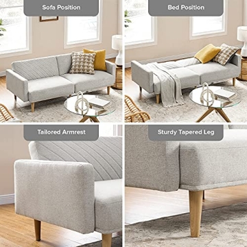 mopio Futon Sofa Bed - Stylish and Versatile Living Solution