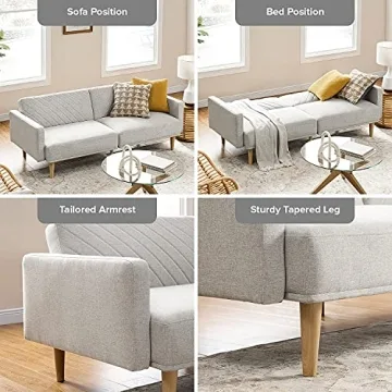 mopio Futon Sofa Bed - Stylish and Versatile Living Solution