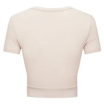 Women's Slim Fit Crop Tops Yoga Workout Activewear