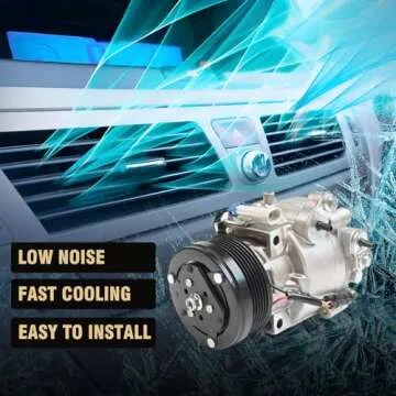 Aspligo AC Compressor for Chevrolet Sonic & Buick Encore