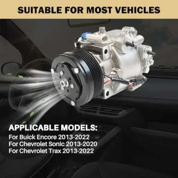 Aspligo AC Compressor for Chevrolet Sonic & Buick Encore