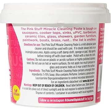 The Pink Stuff - The Miracle All Purpose Cleaning Paste… (Cream)