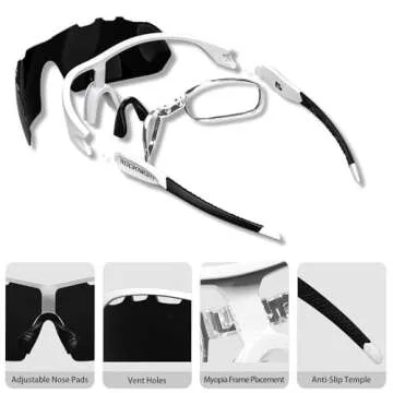 ROCKNIGHT Cycling HD Sun Glasses - Polarized UV Protection