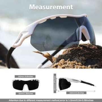 ROCKNIGHT Cycling HD Sun Glasses - Polarized UV Protection