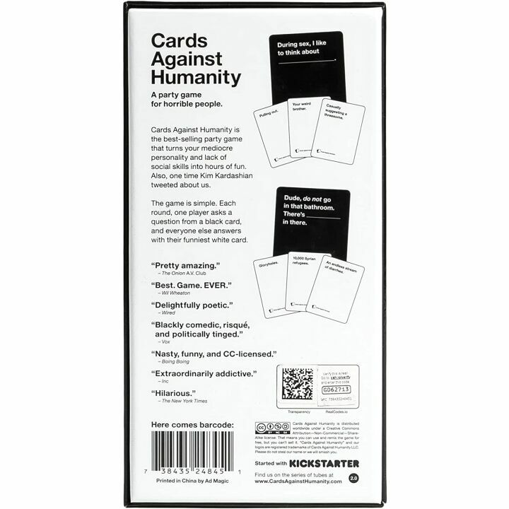 Cards Against Humanity - Fun Party Game for Adults
